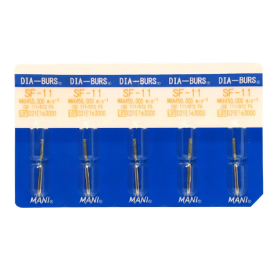 Mani Diamond Burs - Straight Flat End - SF - 11
